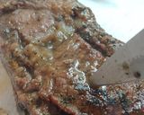 Foto del paso 6 de la receta: Tapa de asado marinada...timbal de arroz espinaca queso y ricota