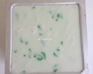 Pandan Cake Cendol Palm Sugar Pudding - Step 9