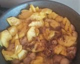 Hình bước làm 2 của món Thơm-Nấm Rơm Kho (Chay)