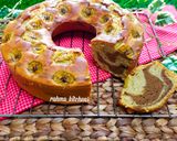 Foto langkah ke 5 dari resep Marmer Cake Pisang Ambon.