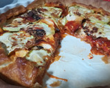 Foto del paso 6 de la receta: Pizza de hojaldre con verduras, queso y York