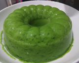 Foto langkah ke 6 dari resep Puding Lumut Daun Pandan.