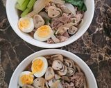 Hình bước làm 5 của món Udon bò