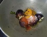 A picture of step 2 of Baigan Tomato Curry.