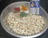 A picture of step 1 of Moringa Garlic Popcorn.