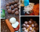 Foto del paso 2 de la receta: Mostacholes con Albóndigas