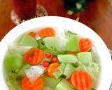 Foto langkah ke 4 dari resep Sayur Bening Labu Siam, Wortel & Kol.