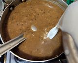 A picture of step 4 of Dal Makhani.