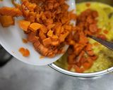 Foto del paso 2 de la receta: Tortilla bicolor al horno