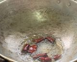 A picture of step 9 of Kerala Style Baingan Dal Curry.