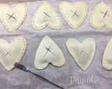 Foto del paso 2 de la receta: Corazones 💛 de mermelada y crema de cacao