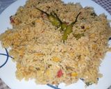 A picture of step 11 of Keema Daal Pulao.