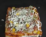 A picture of step 4 of Open cheesy sandwich.