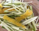 A picture of step 2 of Burrata and lemon fennel salad.