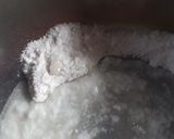 A picture of step 1 of Chocolate dry fruit spongcake.