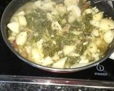 Foto del paso 4 de la receta: Col kale con ajos, patata y jamón