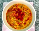 A picture of step 4 of Lehsuni Dal Palak.