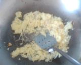 Foto langkah ke 3 dari resep Tumis Satih Dadar Simprak (Sawi Putih Telur Dadar Simple & Praktis).