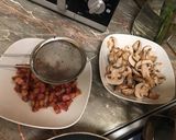 Harcsapaprikás bakonyi módra túrós csuszával recept fázis 1 fotója