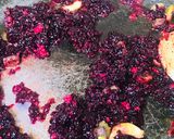 A picture of step 2 of Sabudana beetroot halwa.