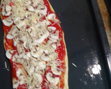 Foto del paso 7 de la receta: Pizza de champiñones