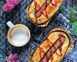 Foto langkah ke 9 dari resep Roti Sosis Lembut ala Korean Bakery.