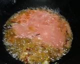 A picture of step 4 of Corn chicken meatball curry.