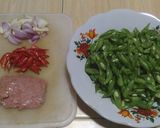 Foto langkah ke 2 dari resep Tumis buncis kornet.