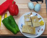 金沙凍豆腐（快速家常菜料理）的食譜步驟1照片