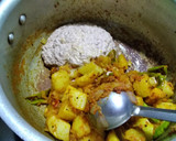 உருளை கிழங்கு குருமா🥔/potato/ ரெசிபி ஸ்டேப் 3 புகைப்படம்