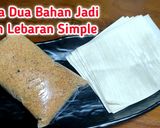 Foto langkah ke 1 dari resep Jajan Lebaran Dua Bahan Aja / Pastel Abon Kulit Pangsit (192).