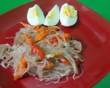 Foto langkah ke 4 dari resep Tumis Rawit Bihun Wortel.