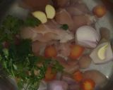 A picture of step 2 of Schezwan soup And Honey Carrot.