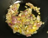 A picture of step 3 of Mutton Oats Porridge.