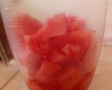A picture of step 2 of Watermelon & lime juice #Teamcontest#Bigfive#kidsmenu#drink.