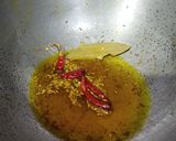 A picture of step 2 of Duck egg curry.