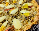 Foto del paso 5 de la receta: TARTA DE ATÚN DESMENUZADO Y CABALLA 🥧🐠🐟🧅🫑🥚🥧🐟🐠