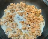 Une image de l'étape 3 de TOATJESPAP, purée aux crevettes grises.