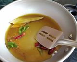 A picture of step 5 of Masala fish curry.