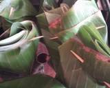 Leupeut Ungu *singkong- ubi ungu-jagung manis langkah memasak 5 foto