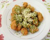 Foto langkah ke 4 dari resep Capung goreng / cau 'pisang' tepung goreng coklat keju 😂.