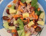 Foto del paso 1 de la receta Ensalada con piña y atún