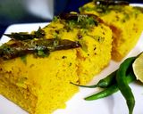 गुजराती ढोकला (Gujarati Dhokla recipe in hindi) रेसिपी चरण 5 फोटो
