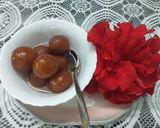 A picture of step 4 of Bread Gulab Jamun.