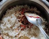 A picture of step 8 of Black Chana Biriyani.