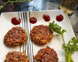 A picture of step 4 of Sprouts cutlet.