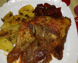 Foto del paso 1 de la receta: Pollo encebollado con dátiles en la cecofry 4d