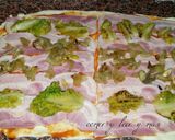 Foto del paso 6 de la receta: Hogaza de pan rellena de beicon, tres quesos y setas