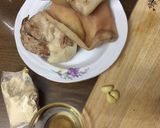 Hình bước làm 2 của món Tai heo trộn thính