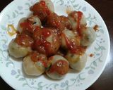 Foto langkah ke 5 dari resep Cilok homemade Isi jamur👍.